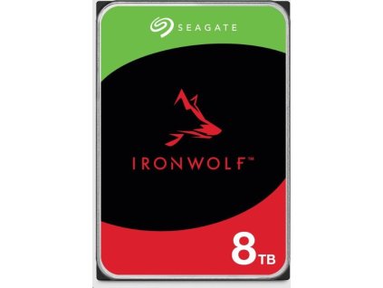 SEAGATE HDD 8TB IRONWOLF (NAS), 3.5", SATAIII, 7200 RPM, Cache 256MB, CMR