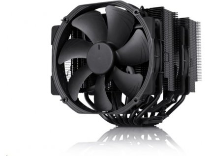 NOCTUA Chladič CPU NH-D15 chromax.black, 2x 140mm, LGA1851, AM5, černá