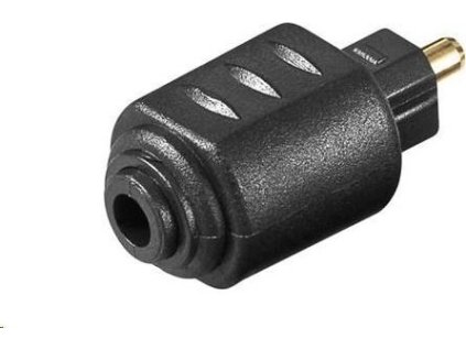 Adaptér PREMIUMCORD Optický konektor 3.5 mm samica - Toslink samec