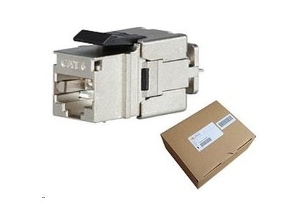 Solarix MULTIPACK 24 ks - rýchly rez keystone CAT6 STP RJ45 čierny SXKJ-6-STP-BK-NA