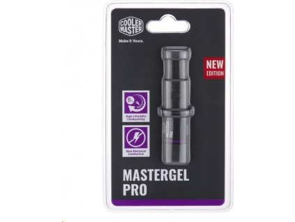 Tepelná pasta Cooler Master pre CPU Master Gel Pro V2, tep. vodivosť 8 W.m, 1.5 ml, 4 g, sivá