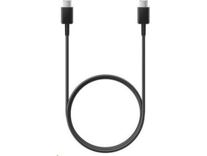 Samsung datový kabel EP-DG980BBE, USB-C, 3A, délka 1 m, černá (bulk)