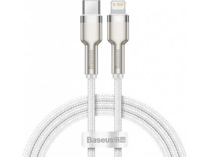 Baseus Cafule Series USB-C na Lightning PD 20W 1m nabíjací/dátový kábel, biely