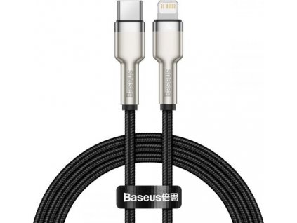 Baseus Cafule Series USB-C na Lightning PD 20W 2m nabíjací/dátový kábel, čierny