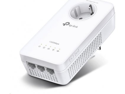 TP-Link TL-WPA8631P OneMesh/EasyMesh WiFi5 průchozí powerline adaptér (AC1200,AV1300,2,4GHz/5GHz,3xGbELAN)