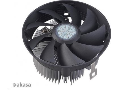 AKASA chladič CPU, pre AMD, 12cm ventilátor