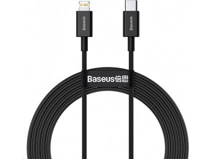 Rýchlonabíjací kábel Baseus Superior Series Type-C/Lightning 20W 2m Black