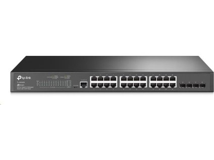 TP-Link OMADA JetStream switch TL-SG3428 (24xGbE, 4xSFP, 2xConsole, fanless)