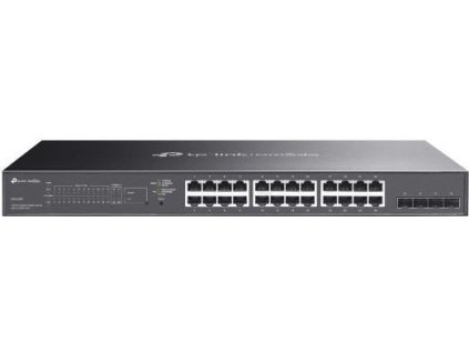TP-Link OMADA JetStream switch TL-SL2428P (24x100Mb/s, 2xGbE, 2GbE/2xSFP combo, 24xPoE+, 250W)