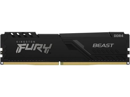 KINGSTON DIMM DDR4 16GB 3200MT/s CL16 1Gx8 FURY Beast Černá