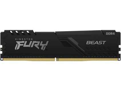 KINGSTON DIMM DDR4 16GB 3200MT/s CL16 FURY Beast Černá