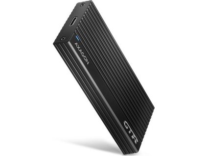 AXAGON EEM2-GTR, USB-C 3.2 Gen 2 - M.2 NVMe SSD kovový box THIN RIB