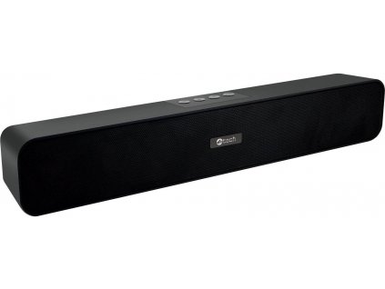 C-TECH prenosný soundbar SPK-06, 10W, Bluetooth, USB, microSD, rádio, 1200mAh batéria