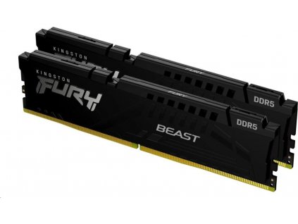 DIMM DDR5 32GB 4800MHz CL38 (sada 2) KINGSTON FURY Beast Black