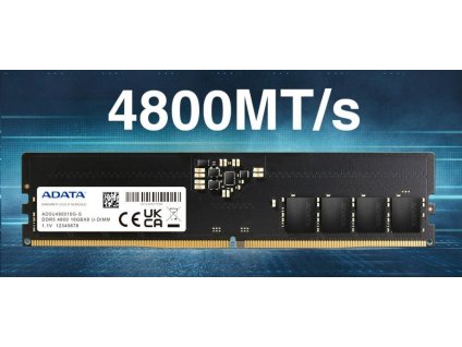 DIMM DDR5 16GB 4800MHz CL40 ADATA , hromadne