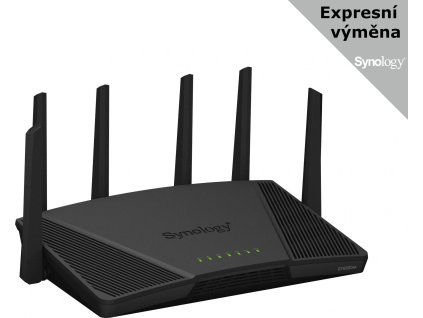Synology RT6600ax 2,4 GHz/5 GHz 802.11a/b/g/n/ac/ax(4C/1,8GHz/1GBRAM/1xUSB3.2GEN1/1x2,5GbEWAN/LAN,1x1GbEWAN,3x1GbELAN)