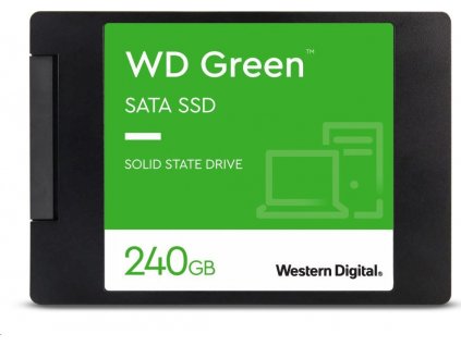 WD GREEN SSD 3D NAND WDS240G3G0A 240GB SATA/600, (R:500, W:400MB/s), 2.5"