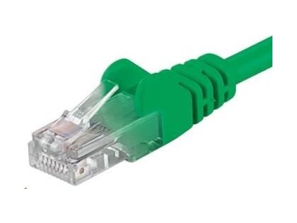 PremiumCord Patch kabel UTP RJ45-RJ45 CAT6 2m zelená