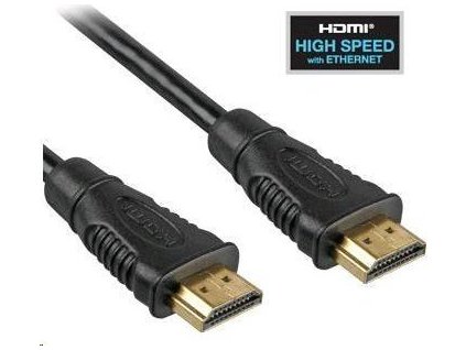 PREMIUMCORD HDMI kábel 2m High Speed + Ethernet (v1.4), pozlátené konektory