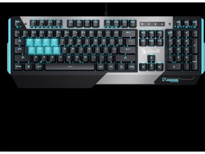 A4tech klávesnice Bloody B865, mechanická, herní, USB, CZ