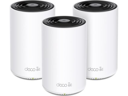TP-Link Deco XE75(3-pack) WiFi6E Mesh (AXE5400, 2,4GHz/5GHz/6GHz,3xGbELAN/WAN)
