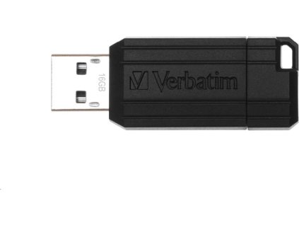 VERBATIM Flash disk 16 GB Store 'n' Go PinStripe, čierny