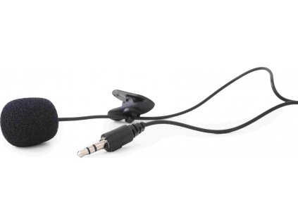 GEMBIRD mikrofón s klipom, MIC-C-01, čierny