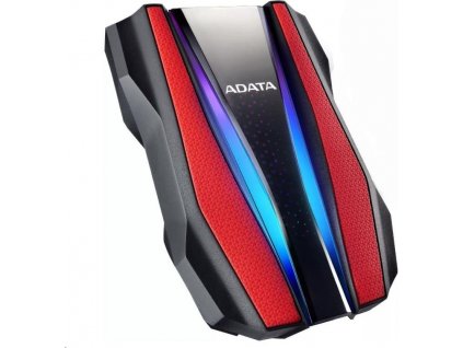 Externý pevný disk ADATA 2TB 2,5" USB 3.2 HD770G, červená