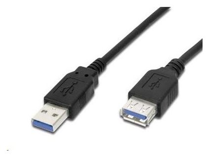 Predlžovací kábel USB PremiumCord 3.0 Super rýchly 5Gbps A-A, MF, 9pin, 3m
