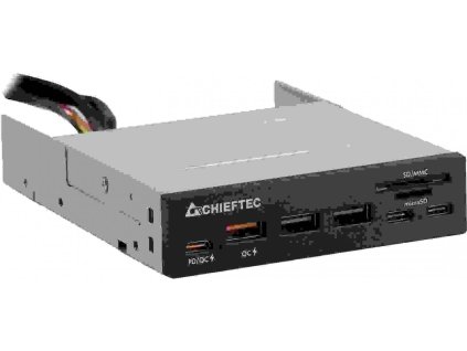 Čítačka kariet CHIEFTEC CRD-908H, 3,5", USB 3.2 Hub