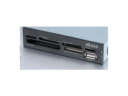 Čítačka kariet AKASA AK-ICR-07 až 3.5", 6 slotov, interný, 1x USB 2.