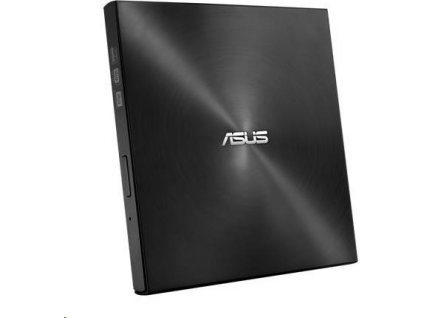 ASUS DVD Writer SDRW-08U7M-U BLACK RETAIL, externá tenká DVD-RW, čierna, USB