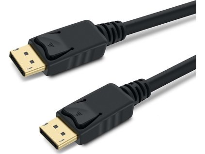 PREMIUMCORD DisplayPort 1.3/1.4 pripojovací kábel M/M, pozlátené konektory, 3 m