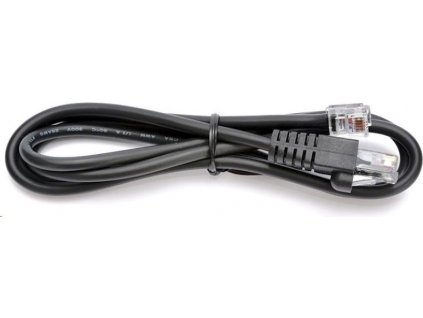 Virtuos kábel RJ12 9-12V pre pokladničnú zásuvku a tlačiareň/pokladňu, 1,1 m, čierny