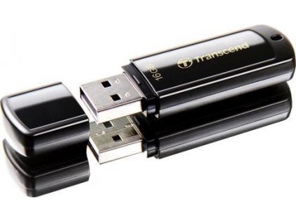 TRANSCEND Flash disk 16GB JetFlash®350, USB 2.0 (R:13/W:4 MB/s) čierna