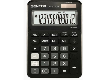 Sencor kalkulačka  SEC 372T/BK
