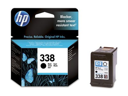 HP 338 Black Ink Cart, 11 ml, C8765EE (480 pages)