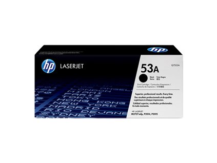 Čierna originálna tonerová kazeta HP 53A LaserJet