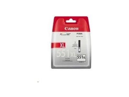 kazeta CANON CLI-551GY XL grey MG 6350, iP 8750 (500 str.)