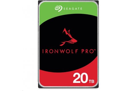 Pevný disk SEAGATE IRONWOLF PRO (NAS) 20 TB SATAIII/600, 7200 otáčok za minútu