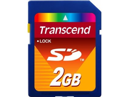 Karta TRANSCEND SD 2 GB (štandardná)