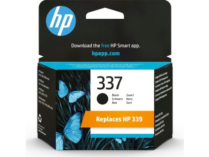 HP 337 Black Ink Cart, 11 ml, C9364EE (420 pages)