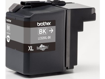 Atrament BROTHER LC-529XLBK čierny (ISO / IEC 24711) - DCP-J100 / DCP-J105 / MFC-J200 cca 2400