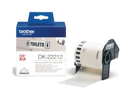 rolka BROTHER DK22212 Continuous Film Tape (Biela 62mm)