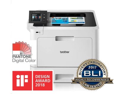 Farebná laserová tlačiareň BROTHER HLL-8360CDW - A4, 31 str./min, 2400x600, 512 MB, PCL6, USB 2.0, LAN, WIFI, 250+50 listov, DUPLEX