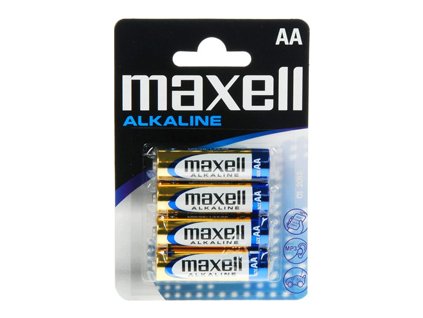 Batérie Maxell Super Alkaline LR6 (AA) 4ks Blister