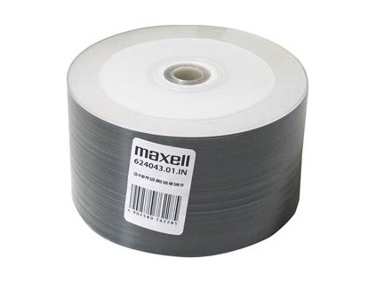 CD-R MAXELL Printable White "BLANK" 700MB 52X 50ks/spindel