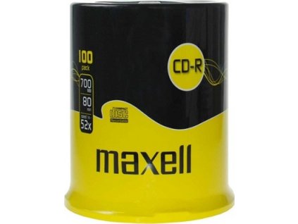 CD-R MAXELL 700MB 52X 100ks/cake