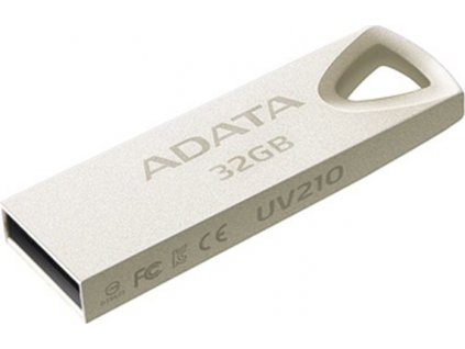 USB kľúč ADATA USB Flash Drive UV210 32GB USB 2.0, kovový