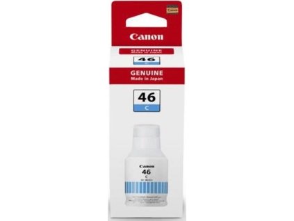 atramentová náplň CANON GI-46C cyan MAXIFY GX3040/GX4040/GX5040/GX6040/GX7040 (14000 str.)